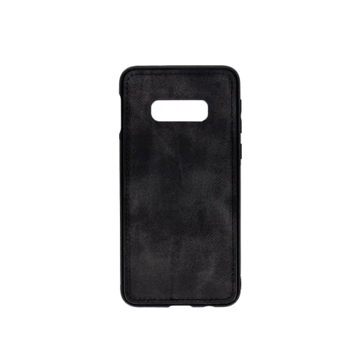 Forcell Denim tok Samsung S10e fekete - 1