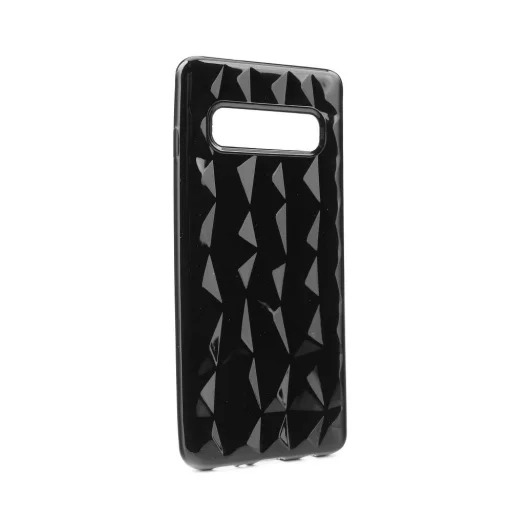 Forcell prizma mintájú Samsung S10 Plus fekete - 1