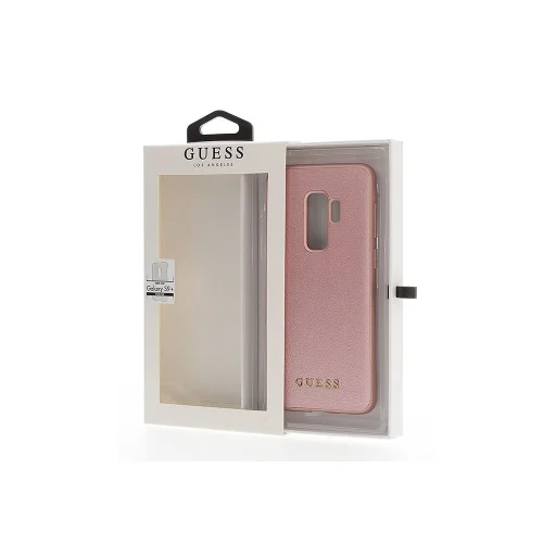 Guess Iridescent szilikon tok Samsung S9 Plus rose gold - 2