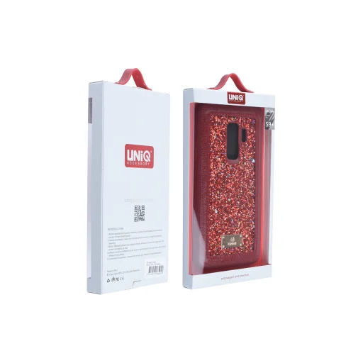 Flitteres tok Samsung S9 Plus piros - 5