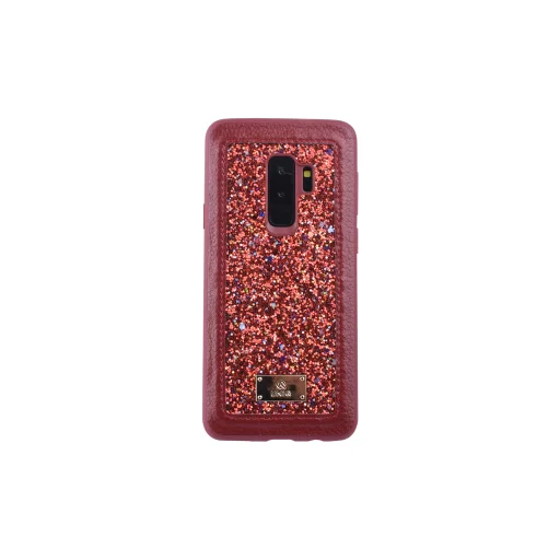 Flitteres tok Samsung S9 Plus piros - 1