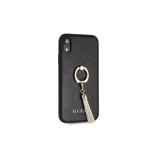 Guess ring holder tok iPhone XR fekete - 2