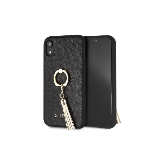 Guess ring holder tok iPhone XR fekete - 1
