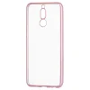 Áttetsző vékony tok metál színű csillogó kerettel Huawei Mate 10 Lite pink thumbnail