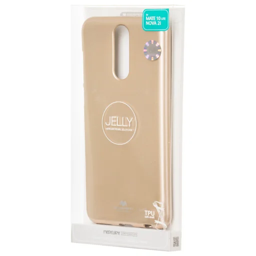 Mercury Jelly szilikon tok Huawei Mate 10 Lite arany - 3