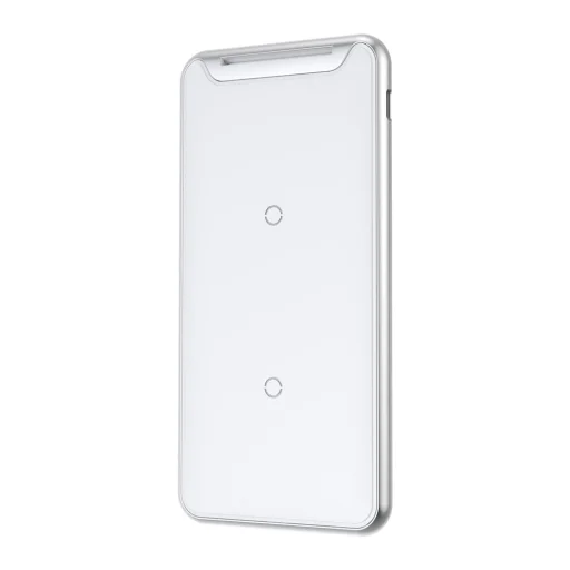 Baseus Three-coil vezeték nélküli Qi gyorstöltő fehér - 3