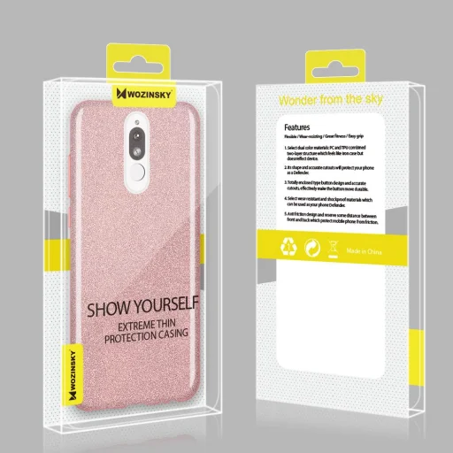 Wozinsky flitteres tok Huawei Mate 10 Lite piros - 11