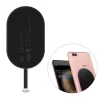 Baseus Microfiber vezeték nélküli QI töltés vevőegység Micro USB csatlakozóval qi adapter, fekete thumbnail