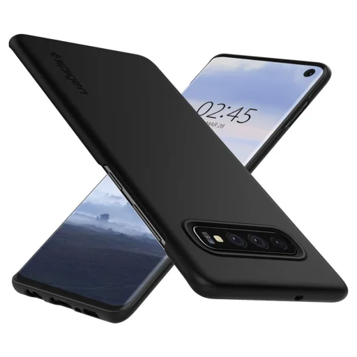 Spigen Thin Fit tok Samsung S10 fekete - 4