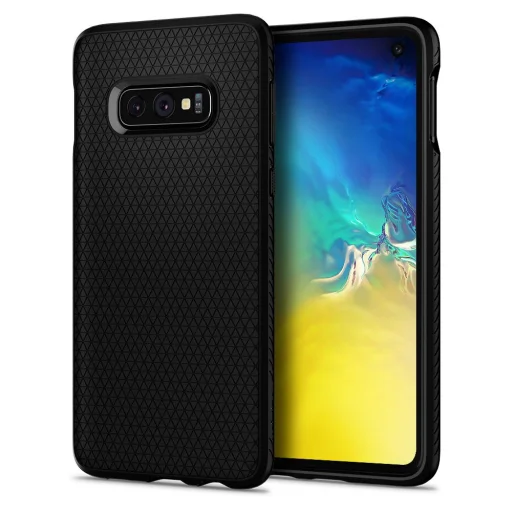 SPIGEN Liquid Air tok Samsung S10e matt fekete színben - 1