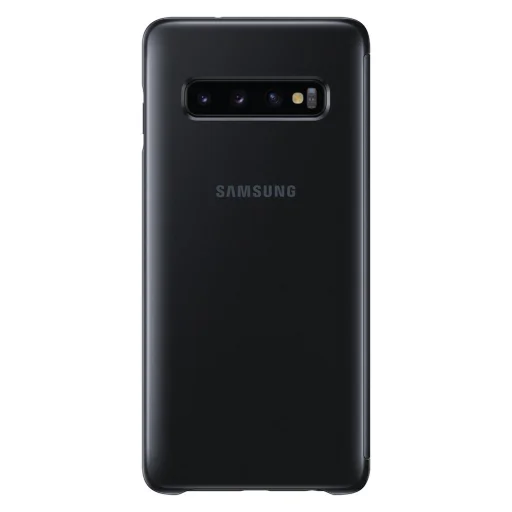 Samsung Clear View fliptok intelligens kijelző betekintéssel Samsung S10 fekete (EF-ZG973CBEGWW) - 2