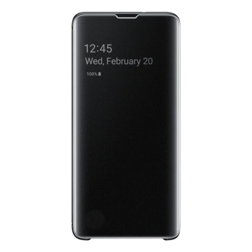 Samsung Clear View fliptok intelligens kijelző betekintéssel Samsung S10 fekete (EF-ZG973CBEGWW) - 3