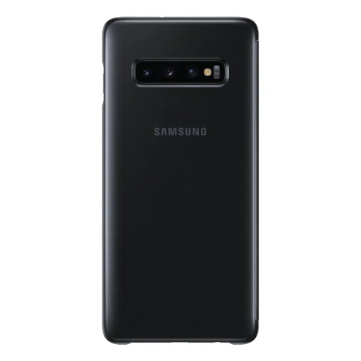 Samsung Clear View fliptok intelligens kijelző betekintéssel Samsung S10 Plus fekete (EF-ZG975CBEGWW) - 2