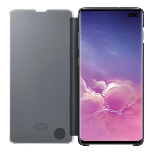 Samsung Clear View fliptok intelligens kijelző betekintéssel Samsung S10 Plus fekete (EF-ZG975CBEGWW) - 4