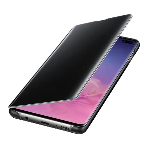 Samsung Clear View fliptok intelligens kijelző betekintéssel Samsung S10 Plus fekete (EF-ZG975CBEGWW) - 5