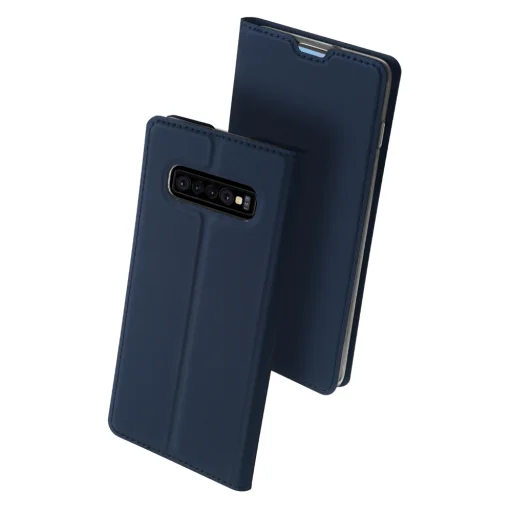 Dux Ducis Skin Pro fliptok Samsung S10 kék - 2