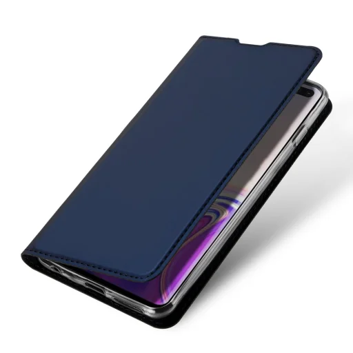 Dux Ducis Skin Pro fliptok Samsung S10 Plus kék - 3