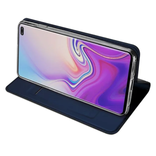 Dux Ducis Skin Pro fliptok Samsung S10 Plus kék - 5