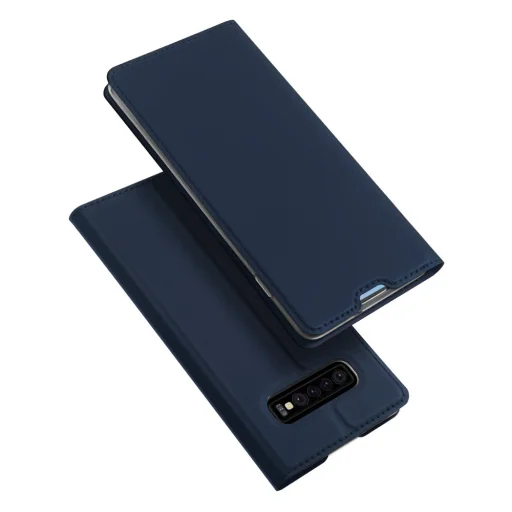 Dux Ducis Skin Pro fliptok Samsung S10 Plus kék - 1