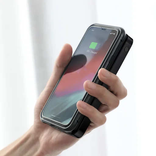 Baseus M36 10000 mAh powerbank vezeték nélküli Qi gyorstöltéssel fehér színben - 8