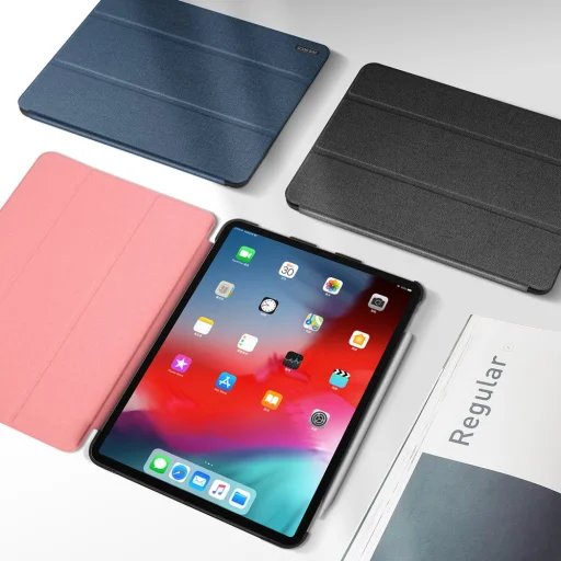 Dux Ducis Domo tok iPad Pro 12.9 2018 fekete színben - 8