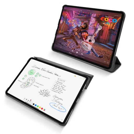Dux Ducis Domo tok iPad Pro 12.9 2018 fekete színben - 4