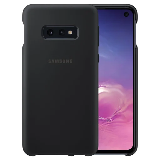 Samsung flexibilis szilikon tok Samsung S10e fekete - 1