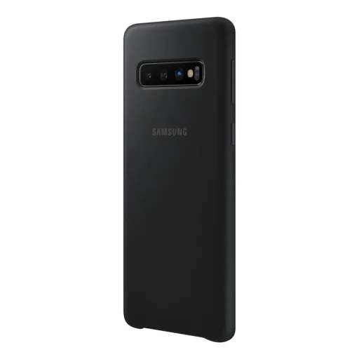 Samsung flexibilis szilikon tok Samsung S10 fekete - 3