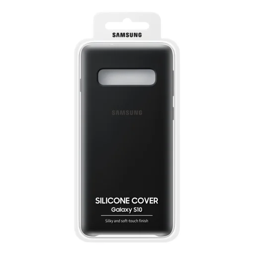 Samsung flexibilis szilikon tok Samsung S10 fekete - 6