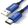 Baseus Artistic USB/USB-C kábel QC 3.0/QC 3.0 5 M kék thumbnail