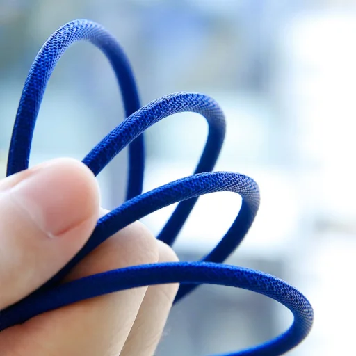 Baseus Artistic USB/USB-C kábel QC 3.0/QC 3.0 5 M kék - 6