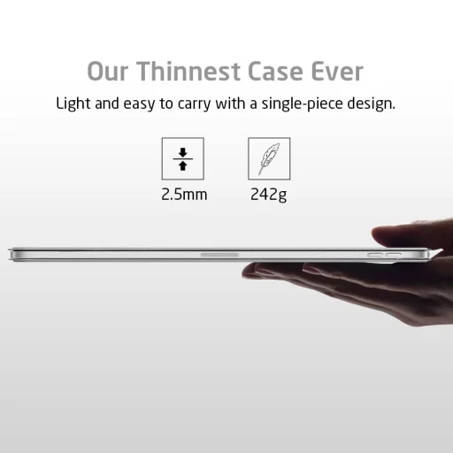 ESR Yippee mágneses iPad Pro 12.9 2018 ezüst szürke - 5