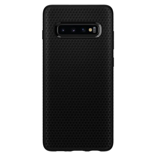 SPIGEN Liquid Air tok Samsung S10 Plus matt fekete színben - 1