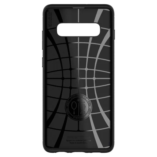 Spigen Rugged Armor tok Samsung S10 matt fekete - 6