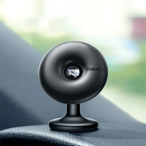 Baseus Star Ring univerzális mágneses autós telefontartó fekete - 7