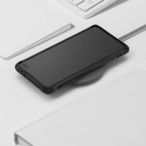 Ringke Fusion X PC tok TPU kerettel Samsung S10 Plus fekete - 6