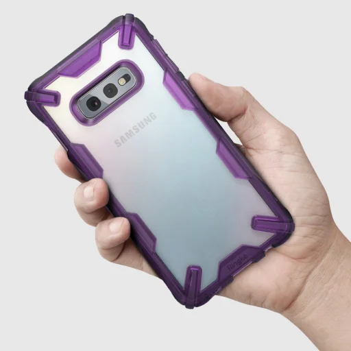 Ringke Fusion X PC tok TPU kerettel Samsung S10e fekete - 8