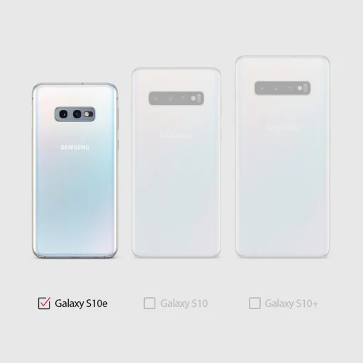 Ringke Fusion X PC tok TPU kerettel Samsung S10e fekete - 2