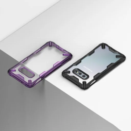 Ringke Fusion X PC tok TPU kerettel Samsung S10e fekete - 4