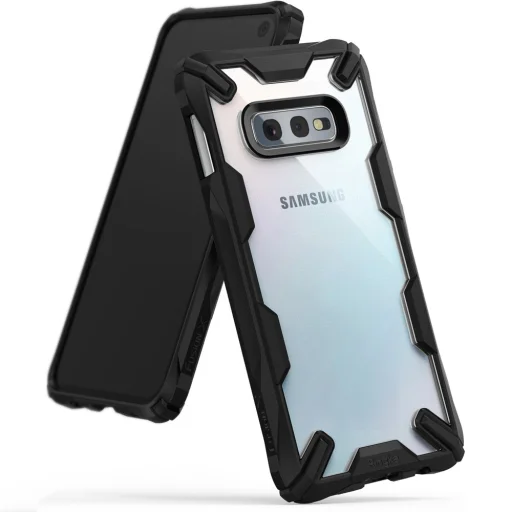 Ringke Fusion X PC tok TPU kerettel Samsung S10e fekete - 1