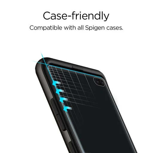 SPIGEN Neo Flex HD Samsung S10 hajlított PET kijelzővédő fólia 2 db (605FL25696) - 2