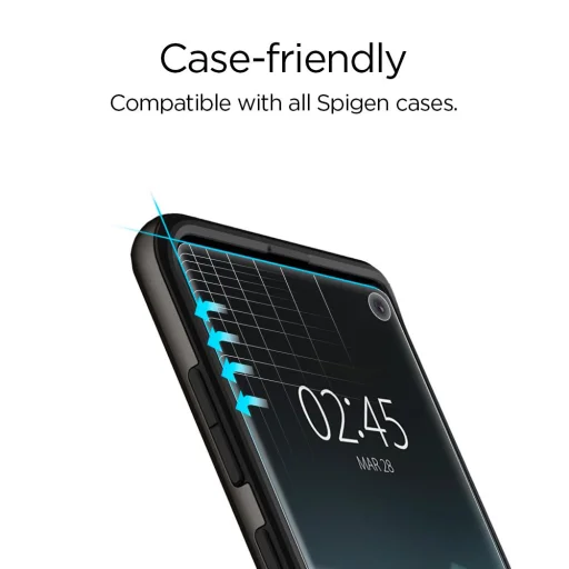 SPIGEN Neo Flex HD Samsung S10e hajlított PET kijelzővédő fólia 2 db - 4