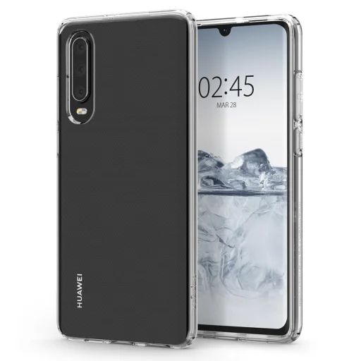 Huawei P30 Spigen Liquid Crystal tok áttetsző (L38CS25736) - 1