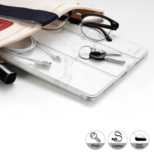 ESR Marble tok iPad 11 Pro 2018 fehér színben - 4