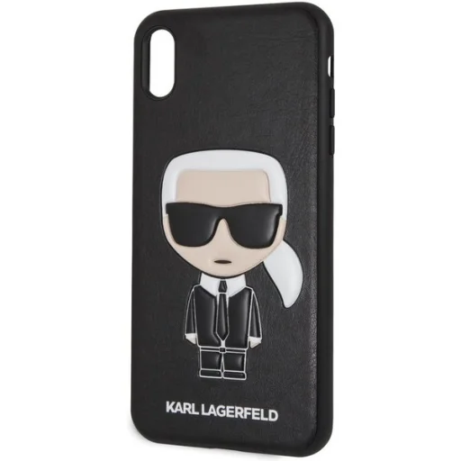 iPhone XS MAX tok fekete Karl Lagerfeld Iconic - 2