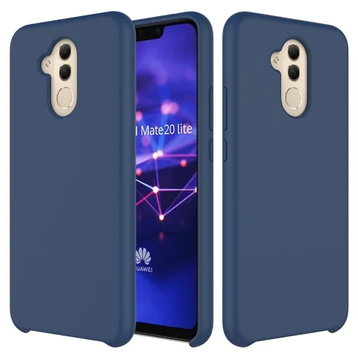 Soft szilikon tok Huawei Mate 20 Lite sötétkék - 1