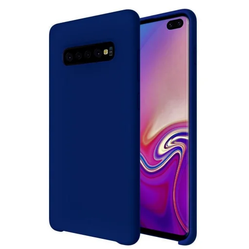 Soft szilikon tok Samsung S10 Plus sötétkék - 1