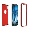 iPaky 360 fokos védelmet biztosító tok + kijelzővédő üvegfólia iPhone X/XS piros thumbnail