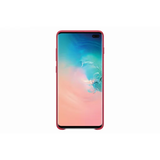 Samsung valódi bőr tok Samsung S10 Plus piros (EF-VG975LREGWW) - 4