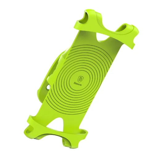 Baseus Miracle kormányra rögzíthető biciklis telefontartó zöld (SUMIR-BY06) - 2